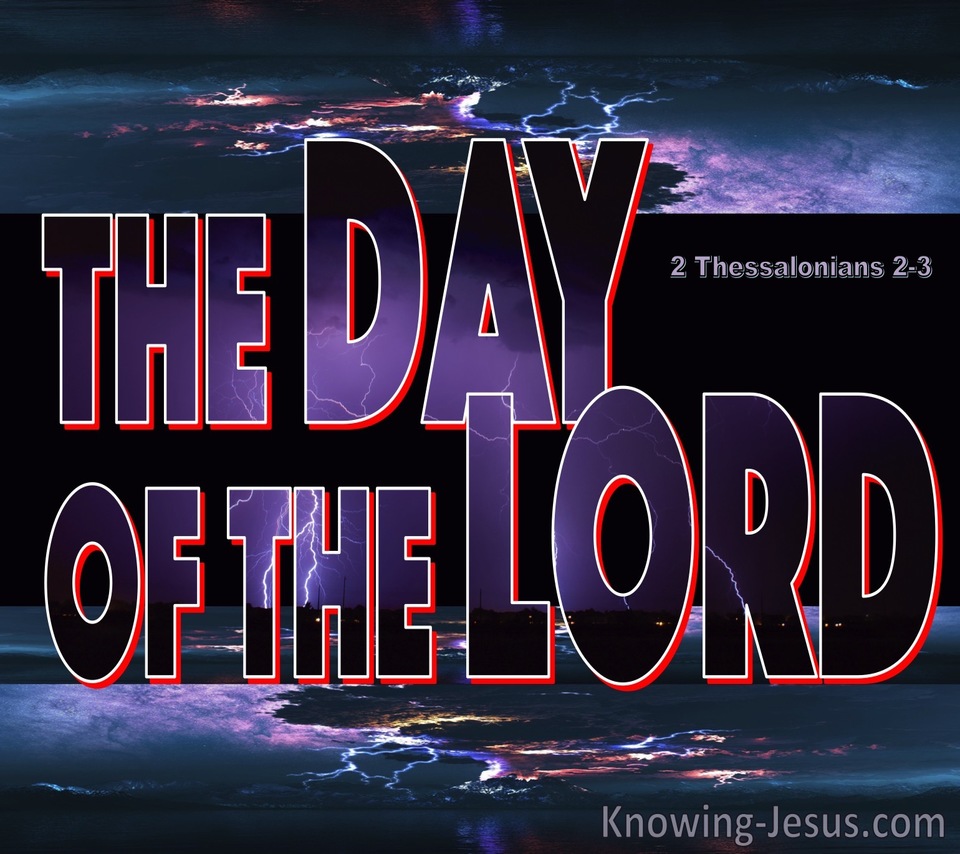 2 Thessalonians 2:3 The Day Of The Lord (gray)